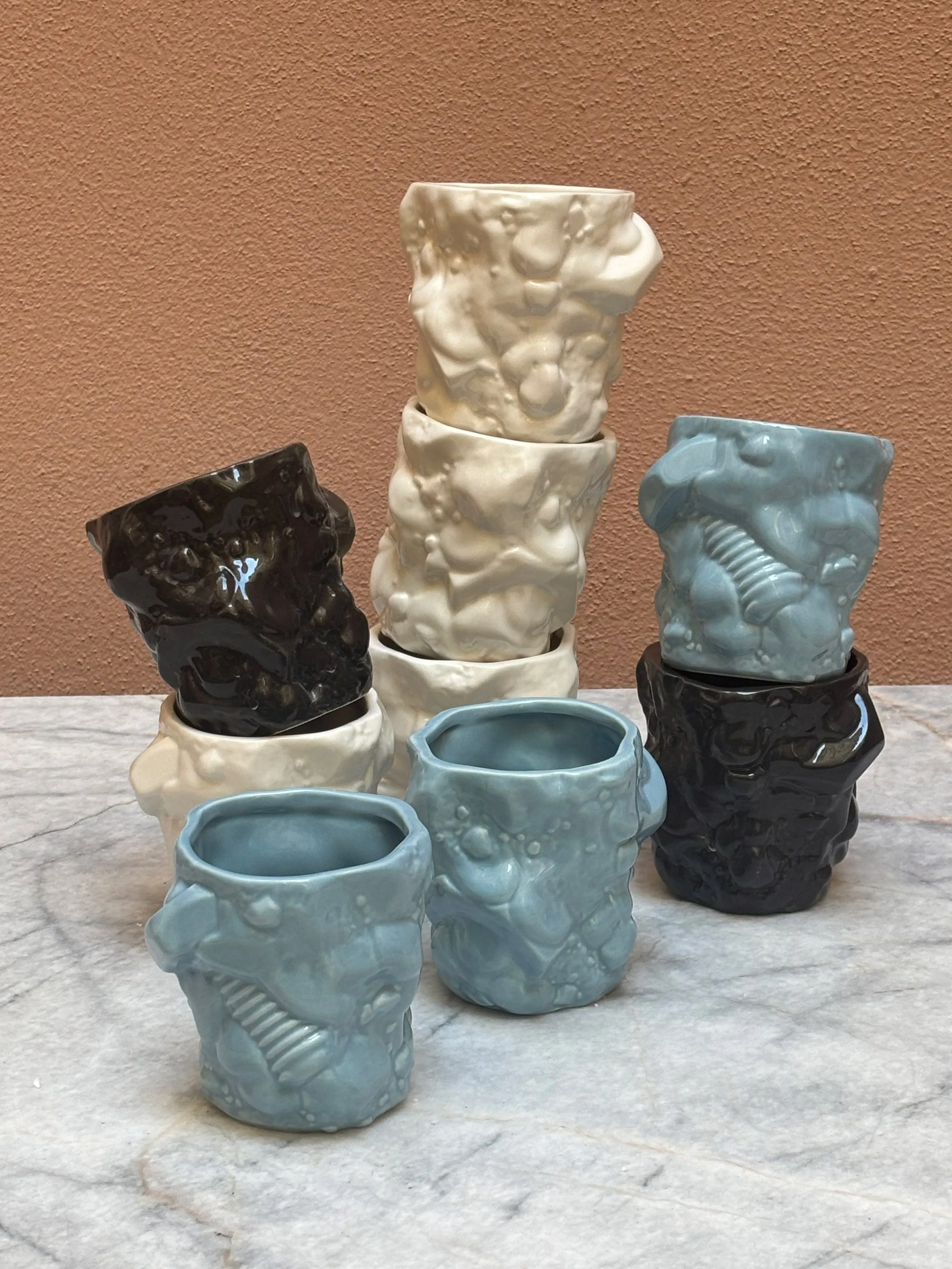 Ceramic cups